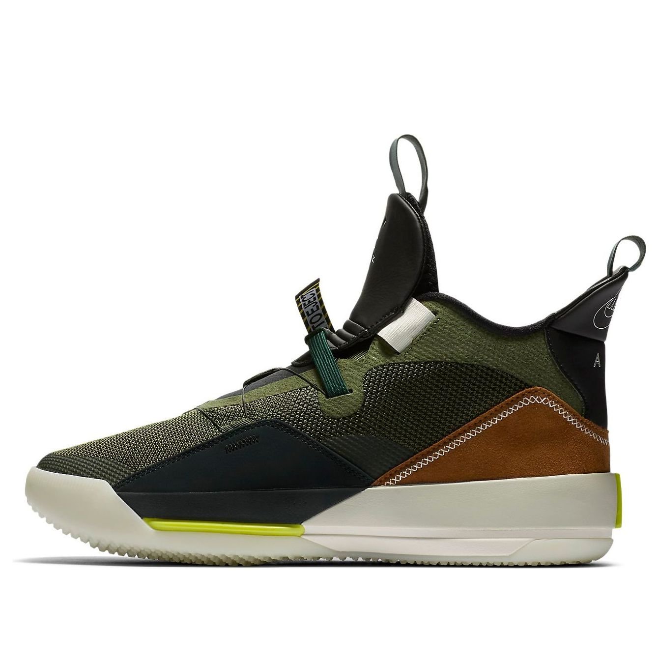 Air Jordan 33 NRG x Travis Scott 'Army Olive' CD5965-300
