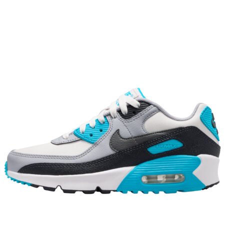 (GS) Nike Air Max 90 LTR 'Platinum Tint Blue Lightning' CD6864-034