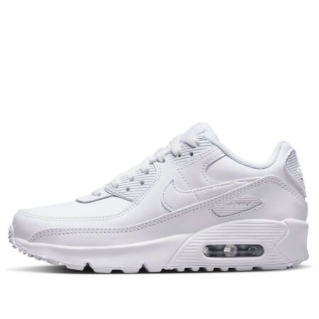 (GS) Nike Air Max 90 Leather 'White' CD6864-100
