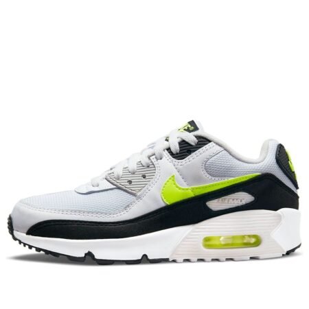 (GS) Nike Air Max 90 'White Hot Lime' CD6864-109