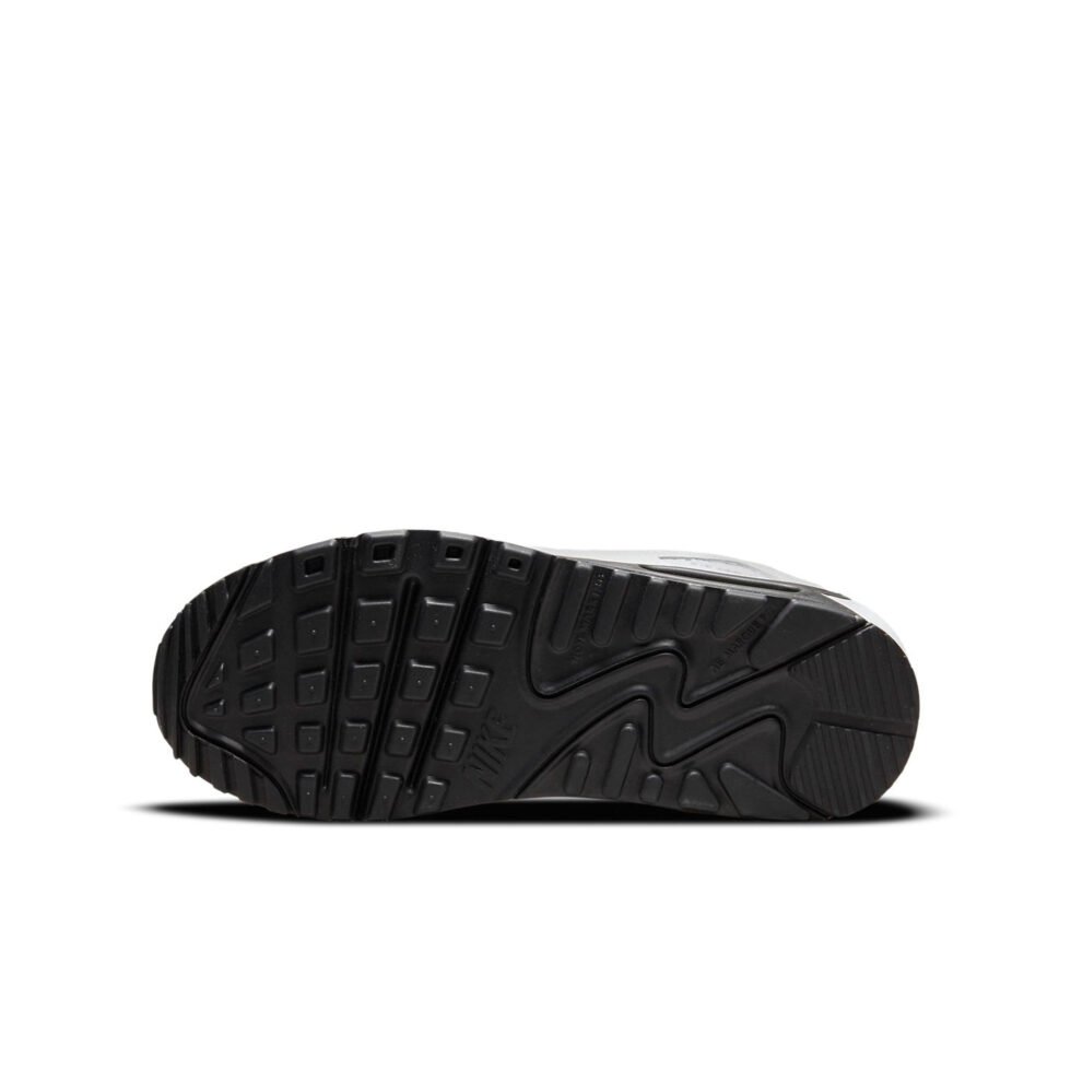 (GS) Nike Air Max 90 Leather 'White Volt' CD6864-112 - Image 6