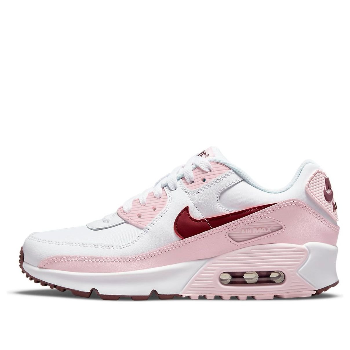 (GS) Nike Air Max 90 Leather 'Pink Foam' CD6864-114