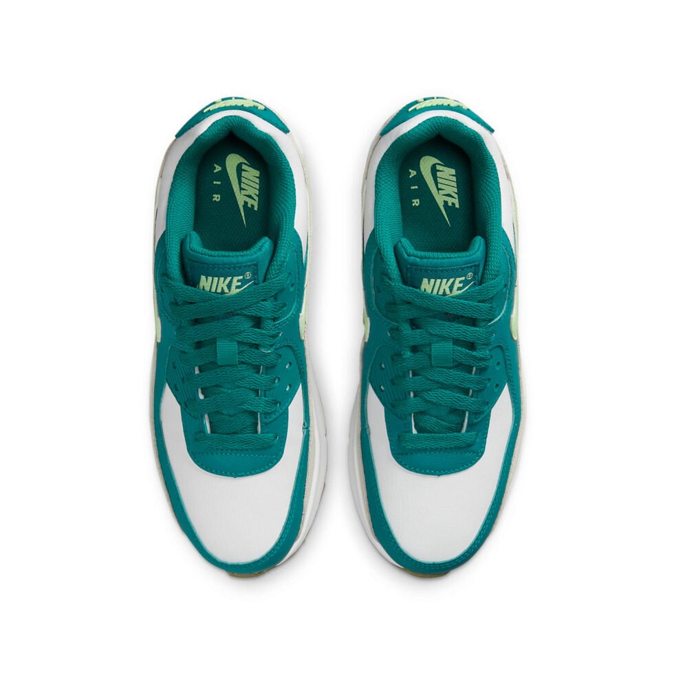 (GS) Nike Air Max 90 LTR 'Bright Spruce Barely Volt' CD6864-124 - Image 4