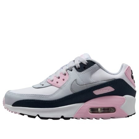 (GS) Nike Air Max 90 LTR 'White Pink Foam Grey' CD6864-134