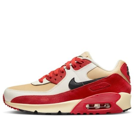 (GS) Nike Air Max 90 Leather 'Sesame Red Clay' CD6864-200