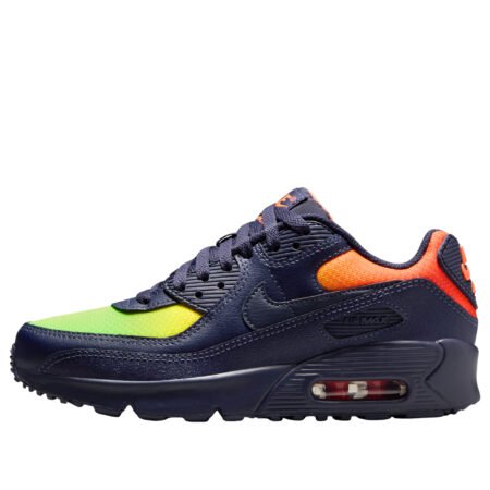 (GS) Nike Air Max 90 LTR 'Lemon Venom Hyper Crimson Laser Orange' CD6864-701