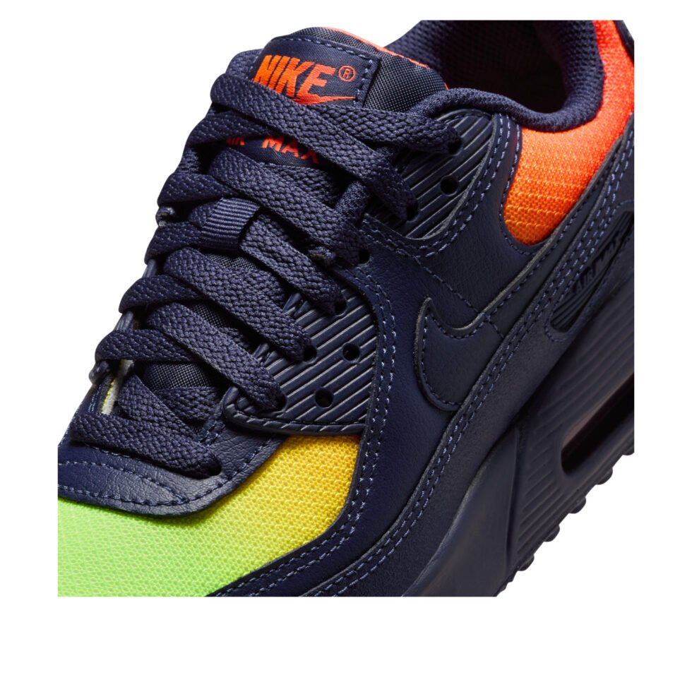 (GS) Nike Air Max 90 LTR 'Lemon Venom Hyper Crimson Laser Orange' CD6864-701 - Image 5
