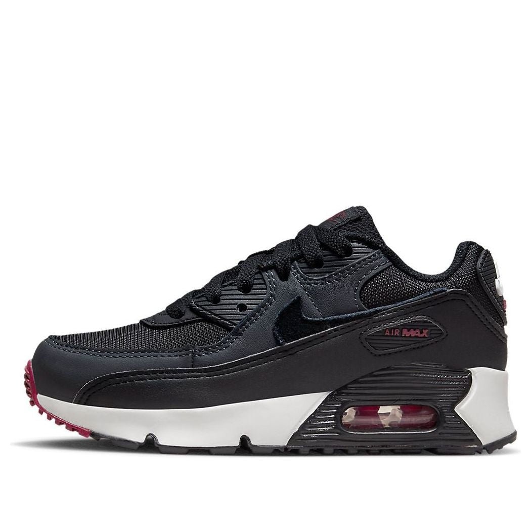 (PS) Nike Air Max 90 Leather 'Black Team Red' CD6867-022