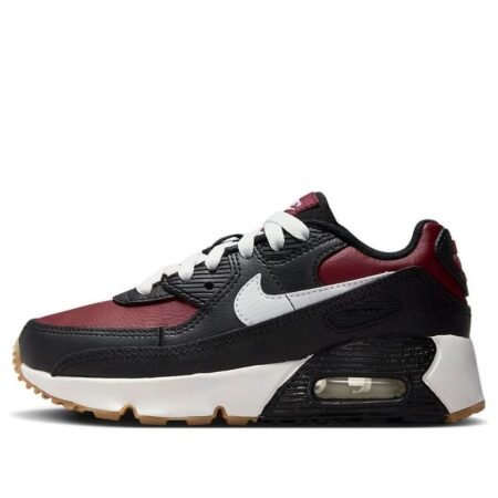 (PS) Nike Air Max 90 'Black Team Red Gum Light Brown White' CD6867-024