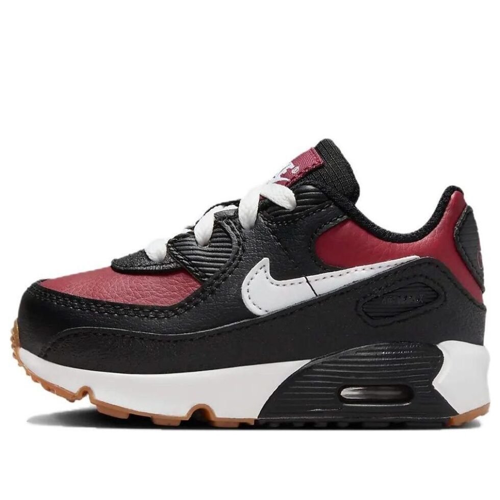 (TD) Nike Air Max 90 Leather 'Black Team Red' CD6868-024