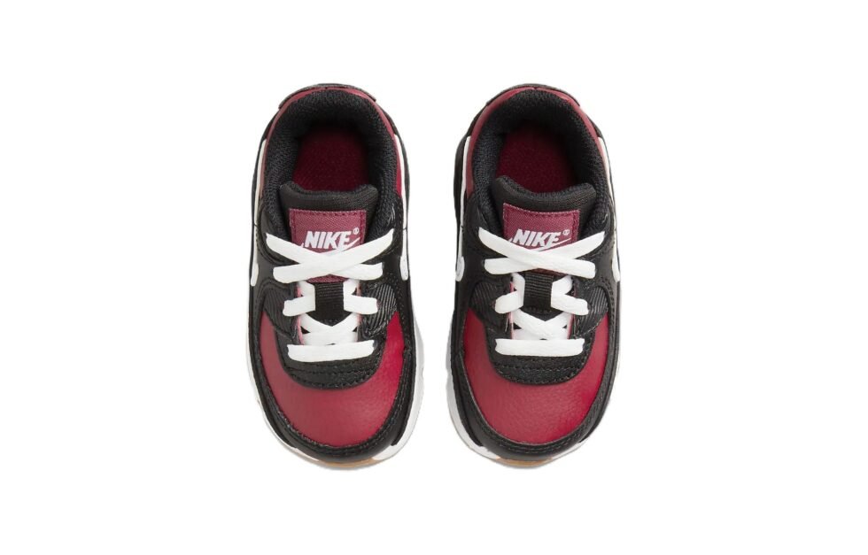 (TD) Nike Air Max 90 Leather 'Black Team Red' CD6868-024 - Image 4