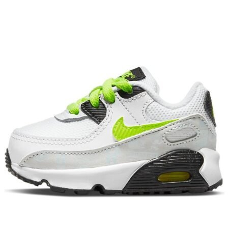 (TD) Nike Air Max 90 'Reflective Logo - White Volt' CD6868-112