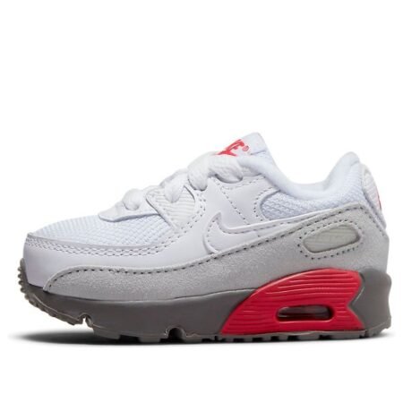 (TD) Nike Air Max 90 'White Flat Pewter' CD6868-116