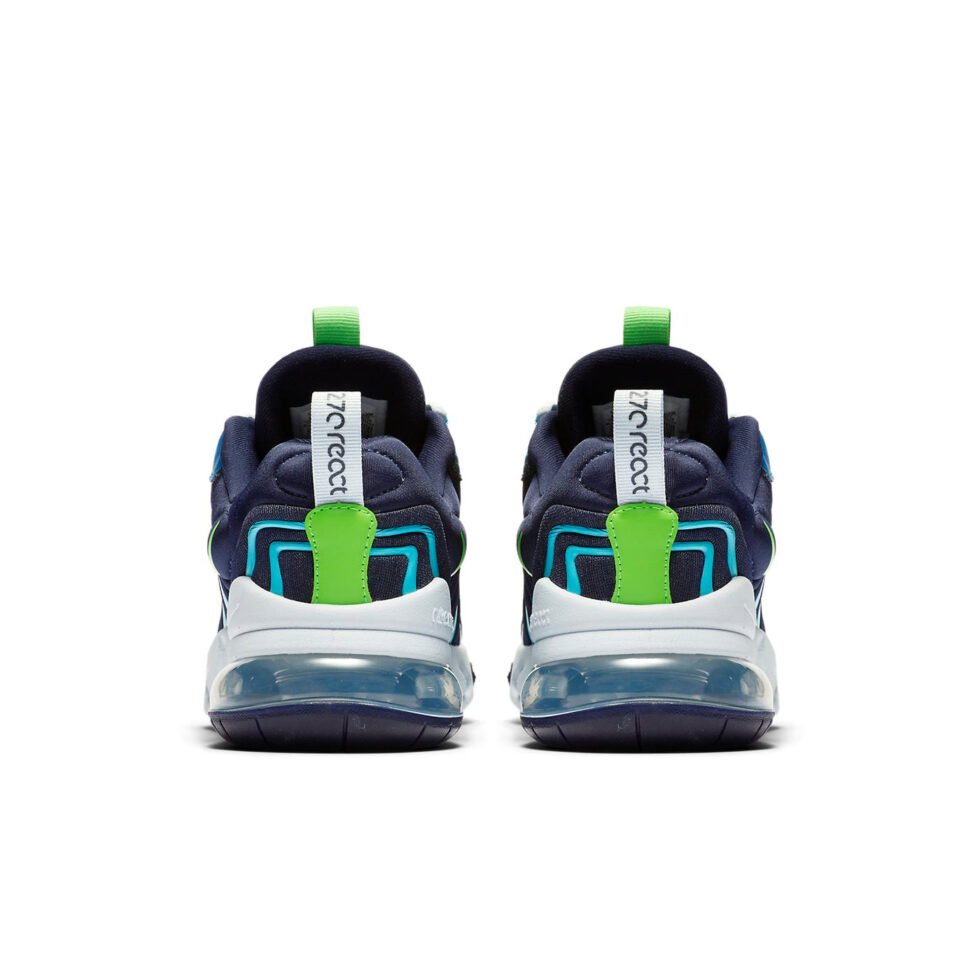 (GS) Nike Air Max 270 React ENG 'Blackened Blue' CD6870-400 - Image 5