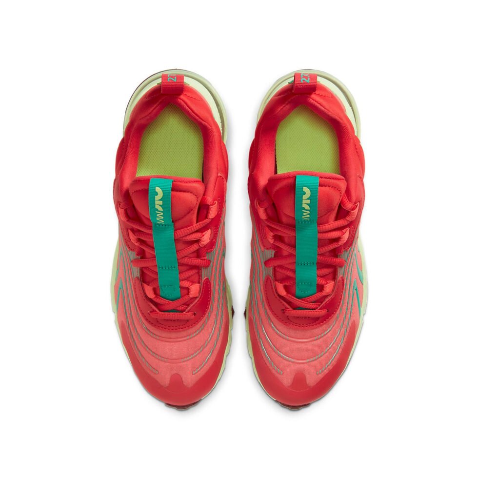 (GS) Nike Air Max 270 React ENG 'Track Red Neptune Green' CD6870-601 - Image 4