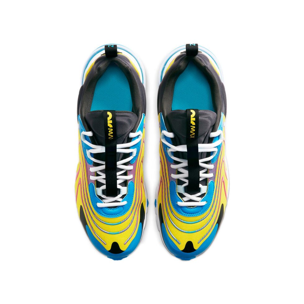 (GS) Nike Air Max 270 React ENG 'Laser Blue' CD6870-700 - Image 4
