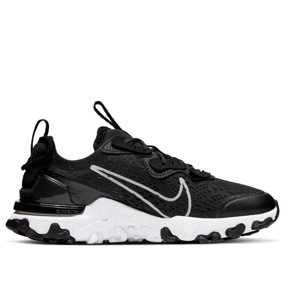 (GS) Nike React Vision 'Black White' CD6888-006 - Image 2