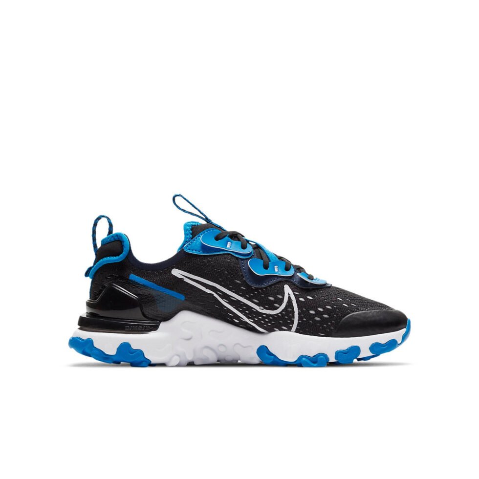 (GS) Nike React Vision 'Black Midnight Navy' CD6888-007 - Image 2