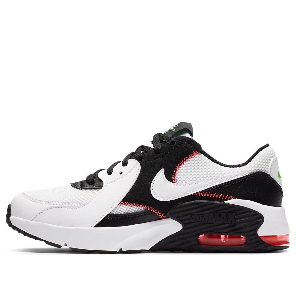 (GS) Nike Air Max Excee 'Black White Red' CD6894-106