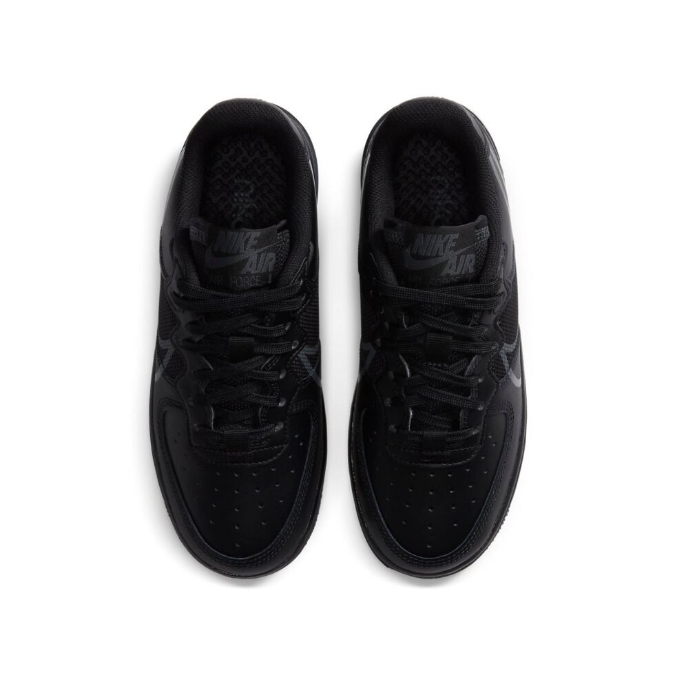 (GS) Nike Air Force 1 React 'Black' CD6960-003 - Image 4