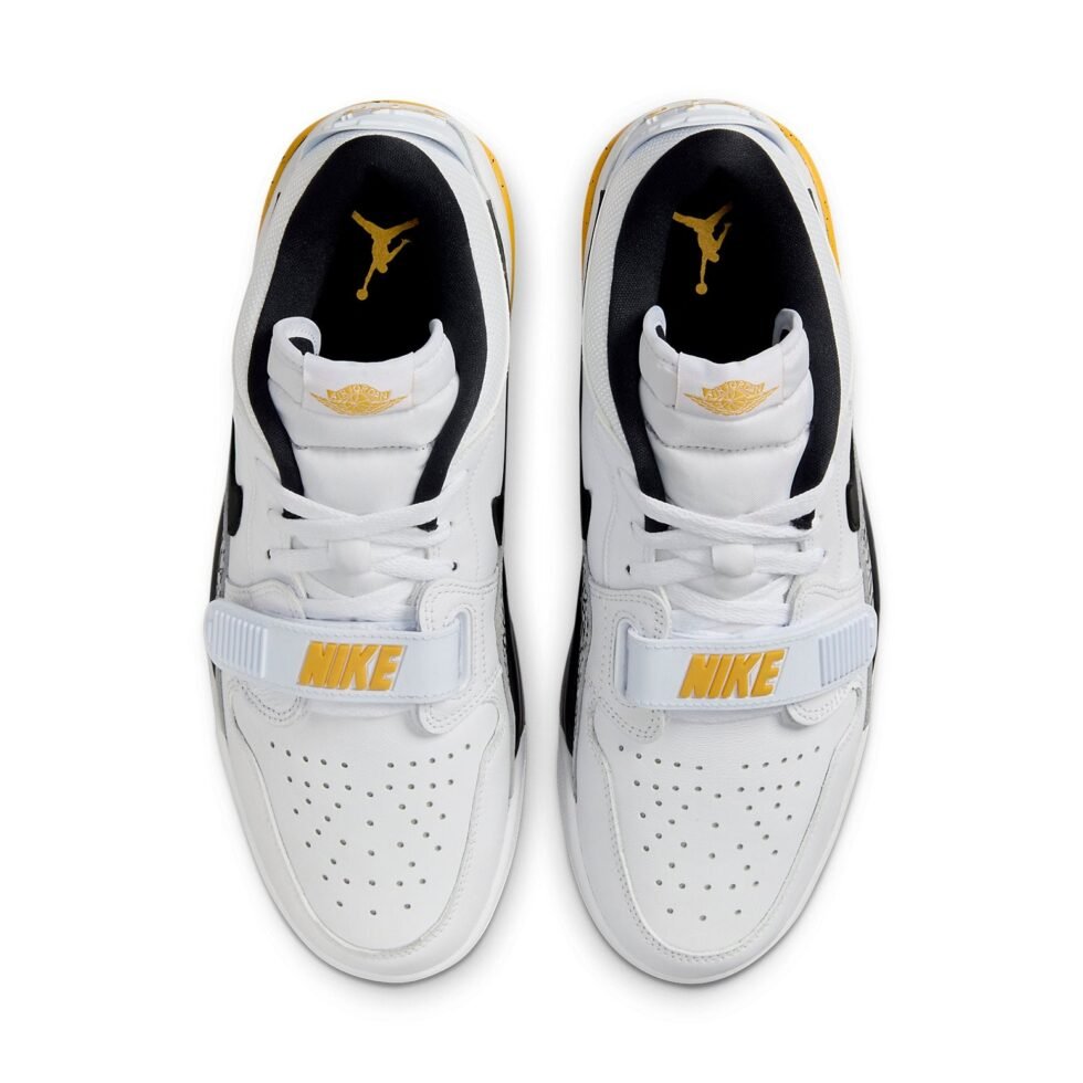 Air Jordan Legacy 312 Low 'White Black Yellow' CD7069-107 - Image 4