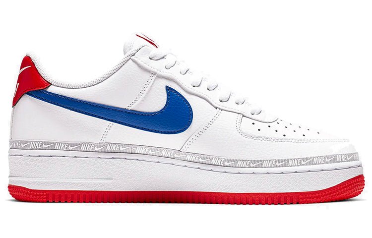 Nike Air Force 1 Low 'Overbranding - White Red Blue' CD7339-100 - Image 2