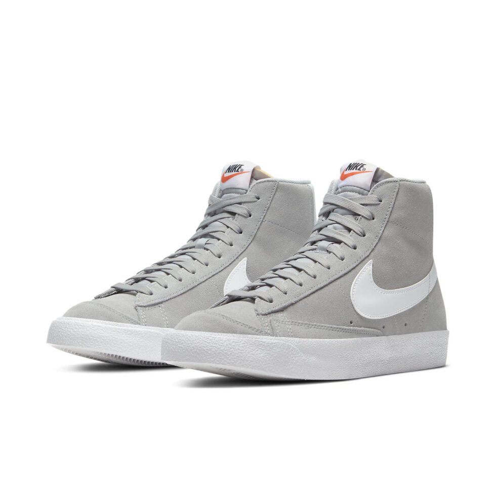 Nike Blazer Mid '77 Suede 'Light Smoke Grey' CI1172-004 - Image 3