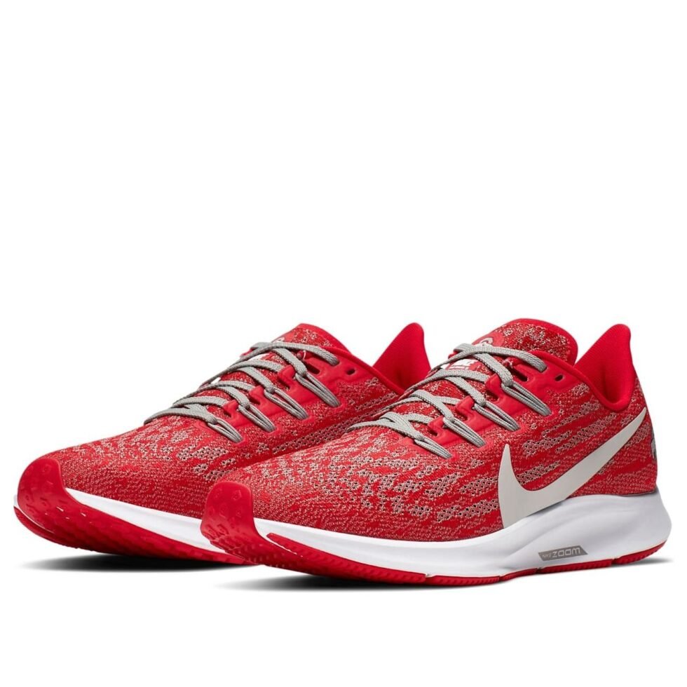 (WMNS) Nike Air Zoom Pegasus 36 'Ohio State' CI2048-600 - Image 3