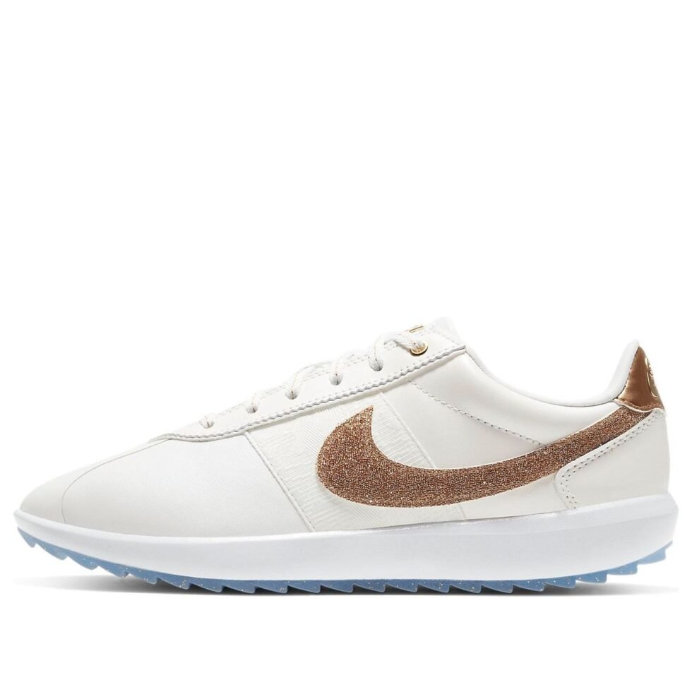 (WMNS) Nike Swarovski x Cortez Golf 'Gold' CI2283-111