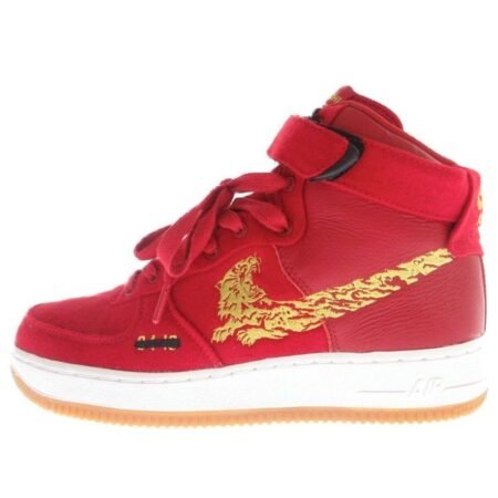 Nike Air Force 1 High PRM 'Red Gold' CI3900-992