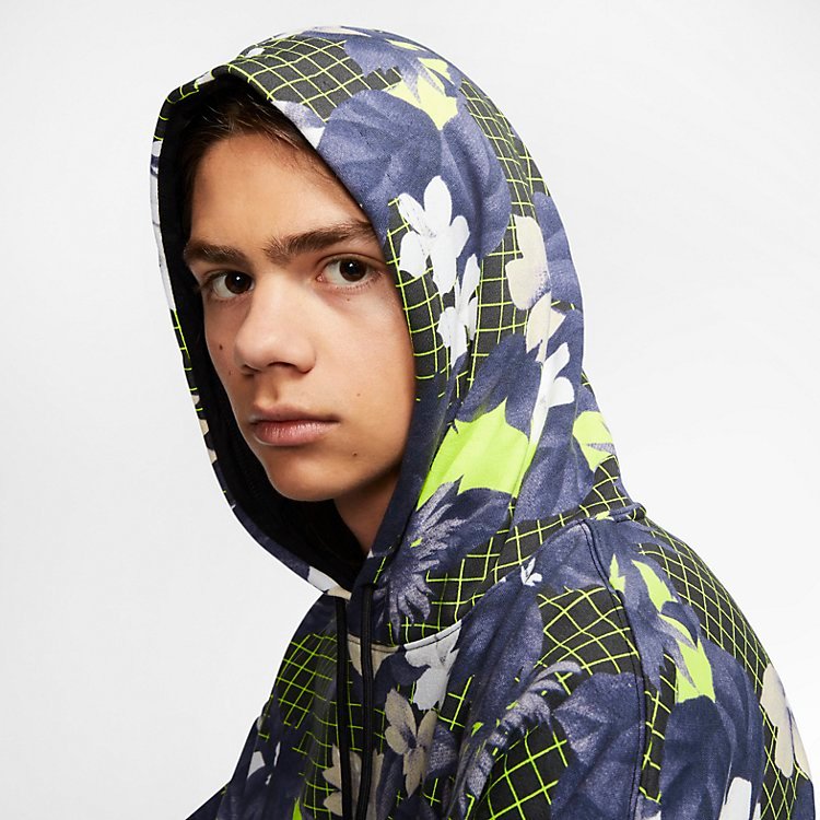 Nike SB Skateboarding Pullover Hoodie 'Multicolor' CI6454-010 - Image 4