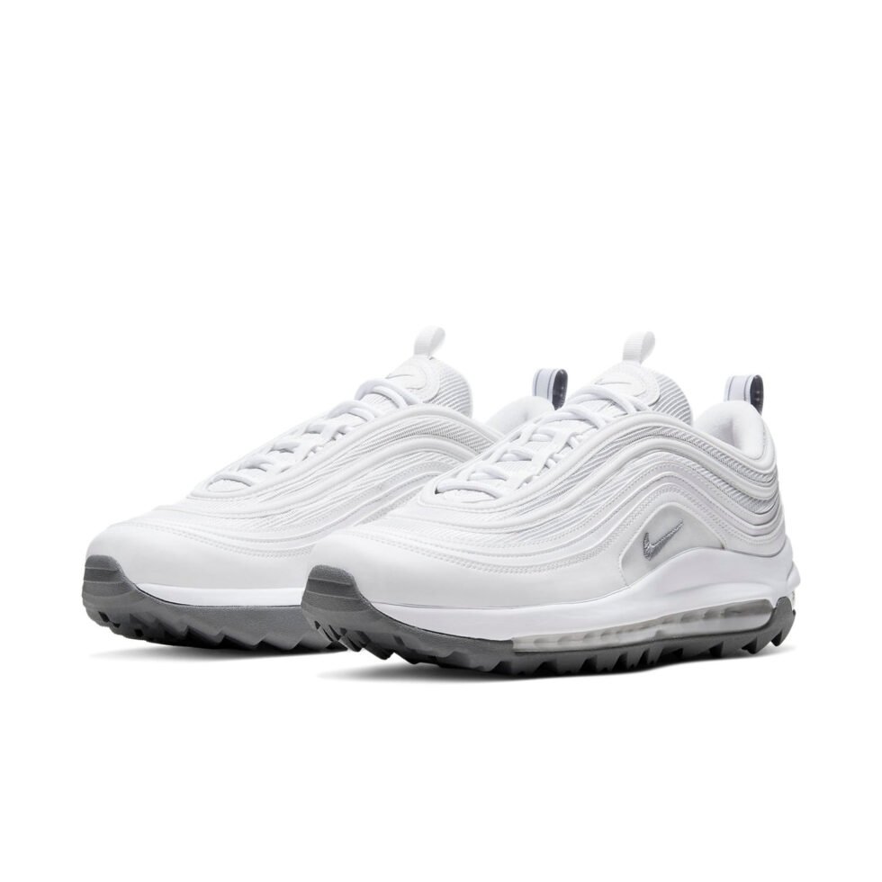 Nike Air Max 97 Golf 'White Cool Grey' CI7538-100 - Image 3