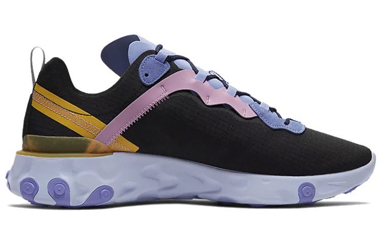 Nike React Element 55 'Black Palest Purple' CI9593-001 - Image 2