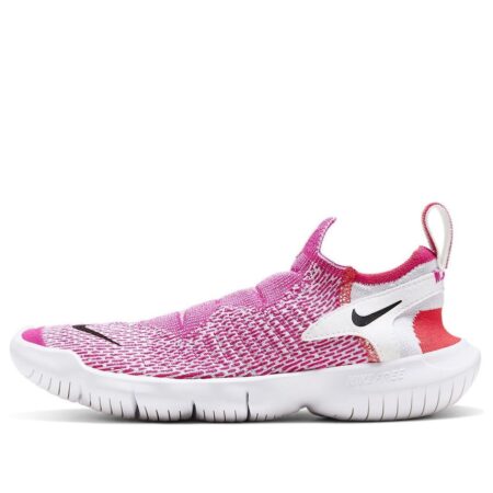 (WMNS) Nike Free RN Flyknit 3.0 2020 'Vast Grey Fire Pink' CJ0267-002