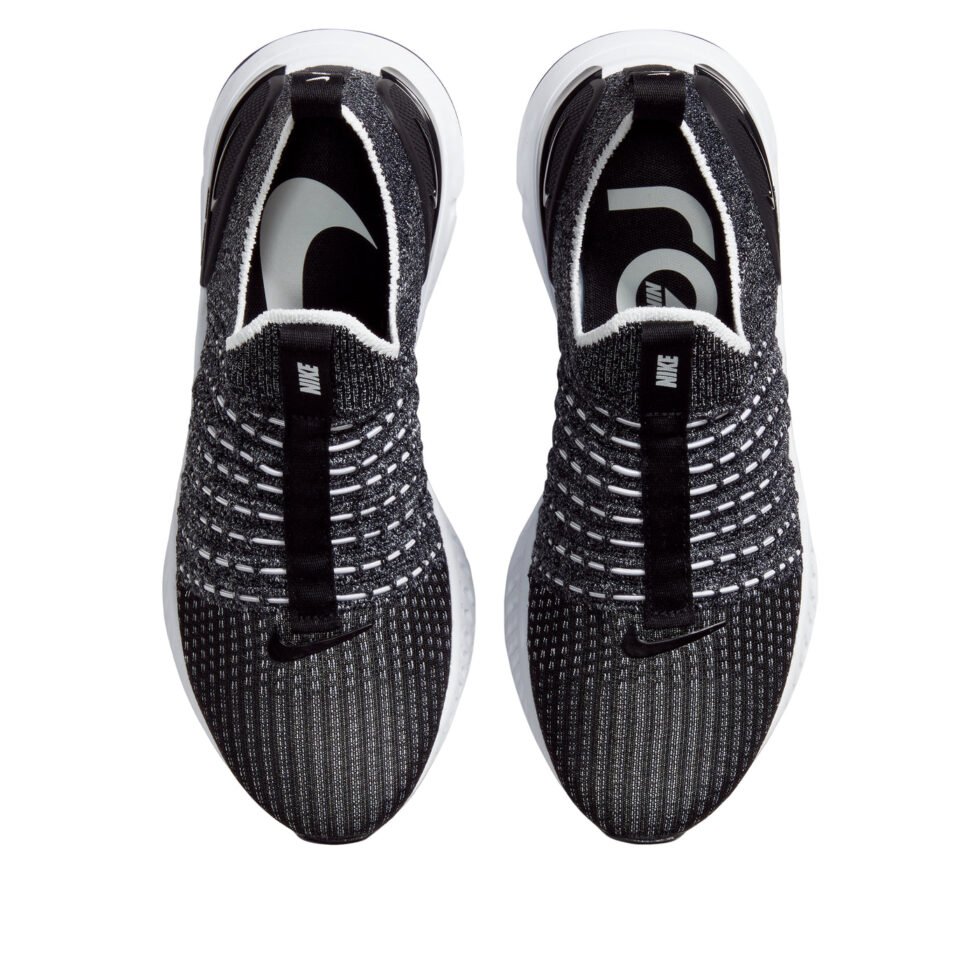 (WMNS) Nike React Phantom Run Flyknit 2 'Oreo' CJ0280-002 - Image 2