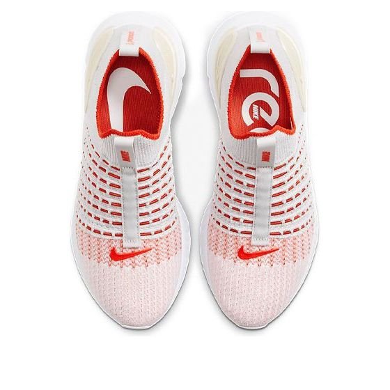 (WMNS) Nike React Phantom Run Flyknit 2 'Vast Grey Orange' CJ0280-003 - Image 4