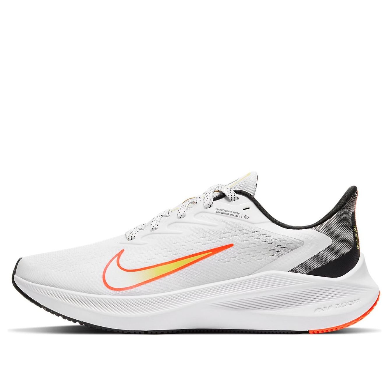 (WMNS) Nike Air Zoom Winflo 7 'White Bright Mango' CJ0302-107