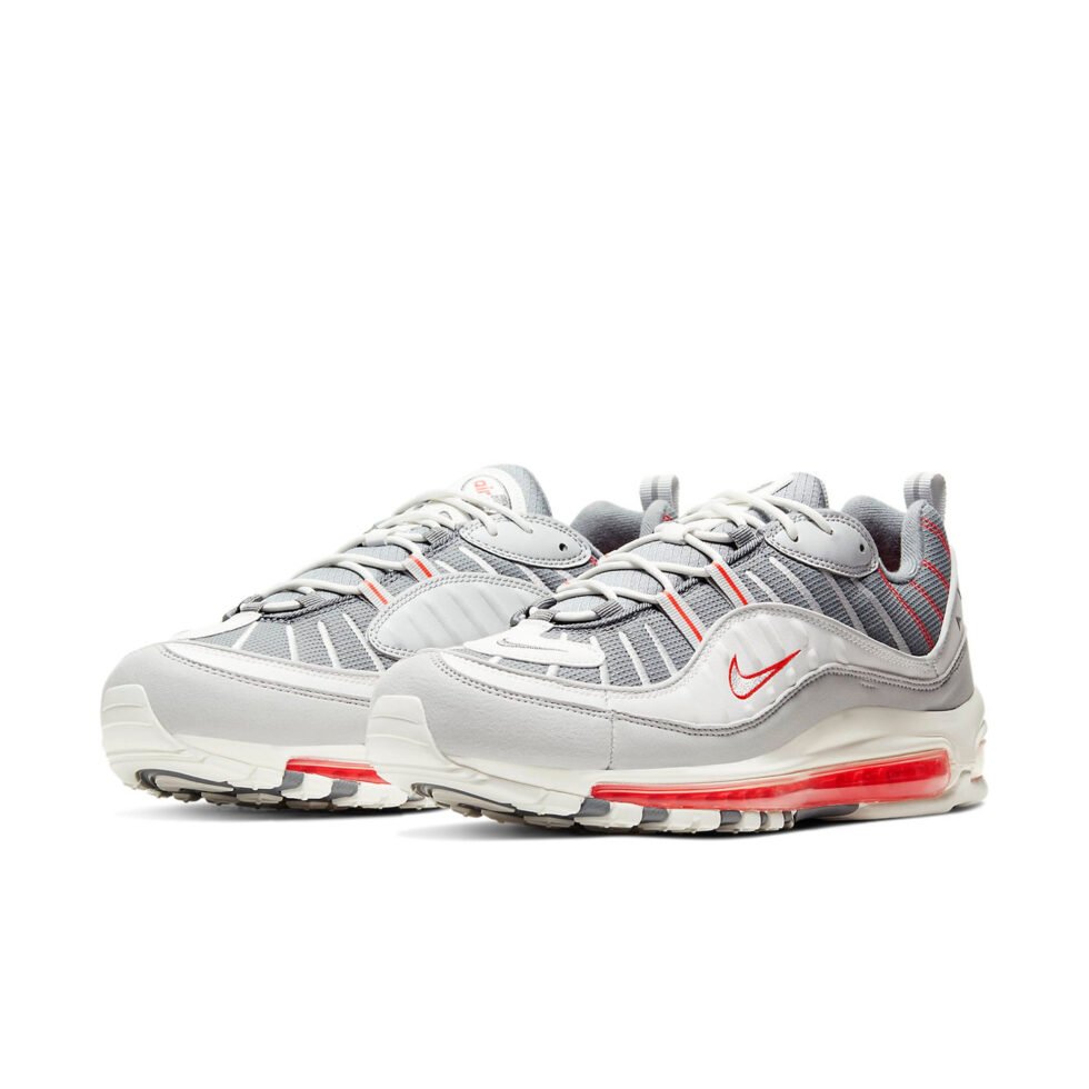 Nike Air Max 98 'Grey Red' CJ0592-001 - Image 3