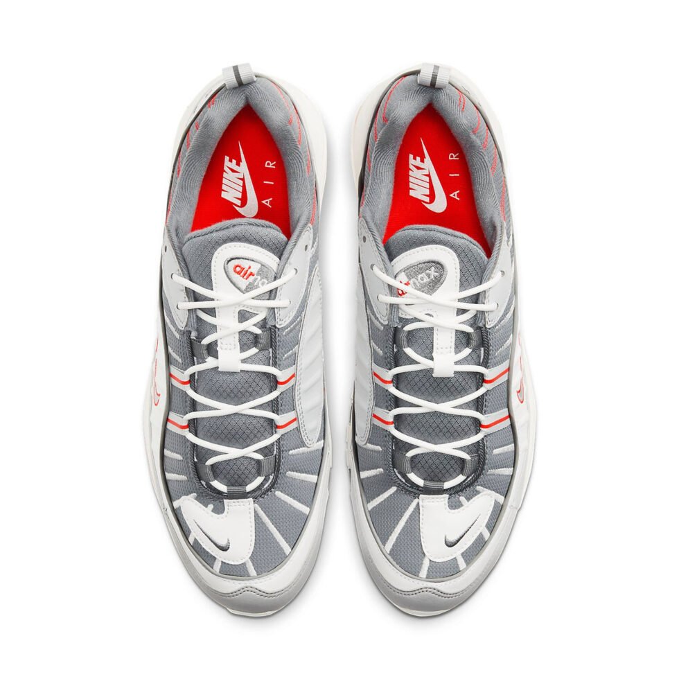 Nike Air Max 98 'Grey Red' CJ0592-001 - Image 4