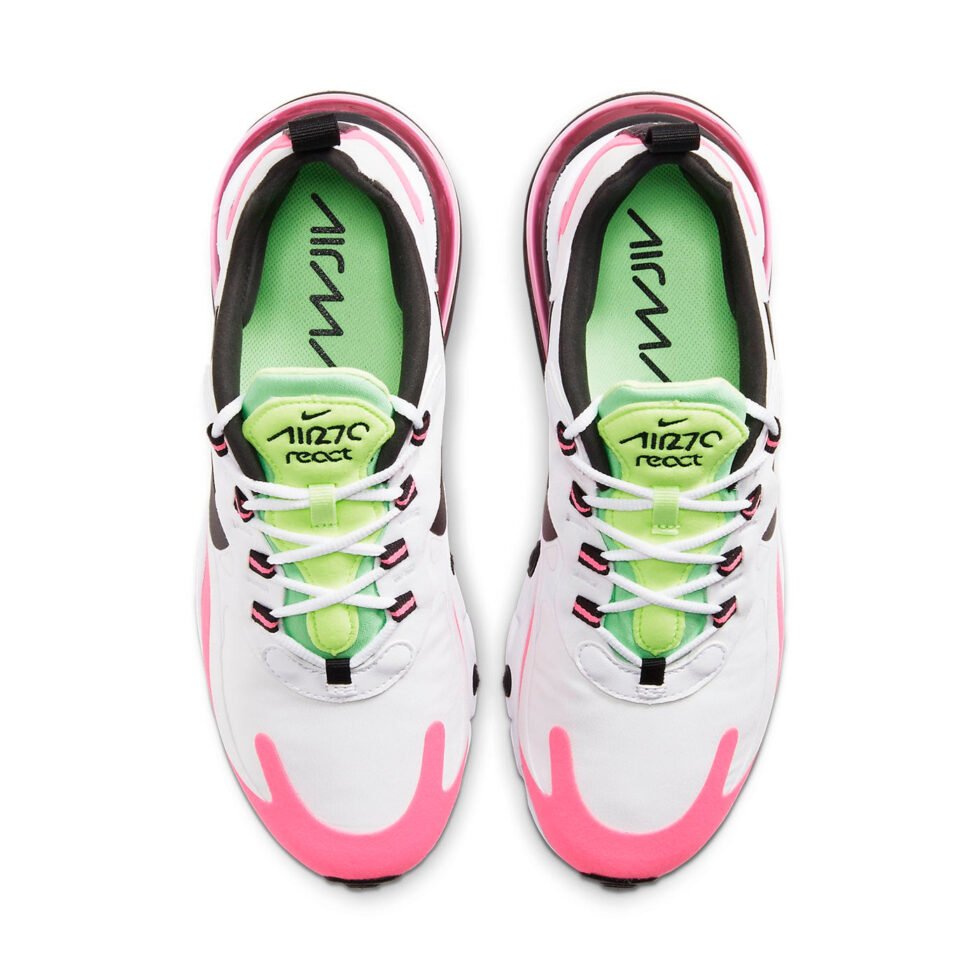 (WMNS) Nike Air Max 270 React 'Hyper Pink' CJ0619-101 - Image 4