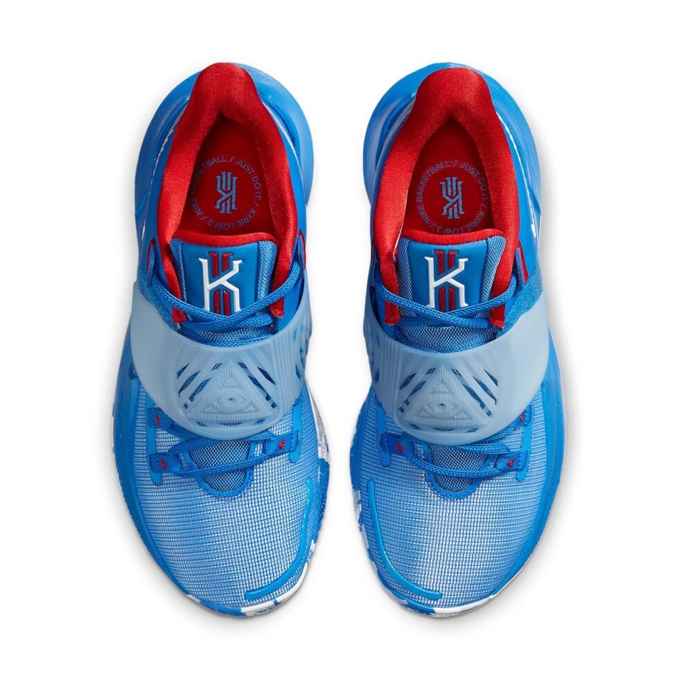 Nike Kyrie Low 3 EP 'New Jersey Nets Hardwood Classics' CJ1287-400 - Image 4