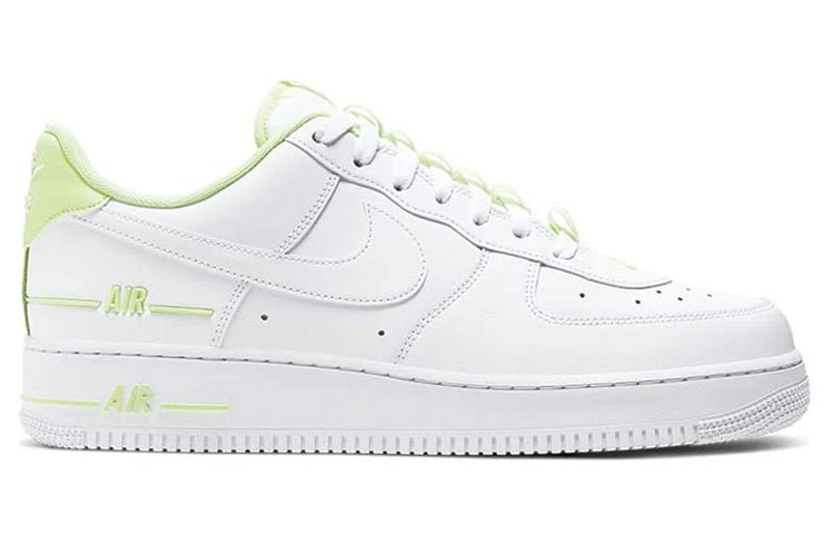 Nike Air Force 1 '07 LV8 'Double Air Pack - White Barely Volt' CJ1379-101 - Image 2
