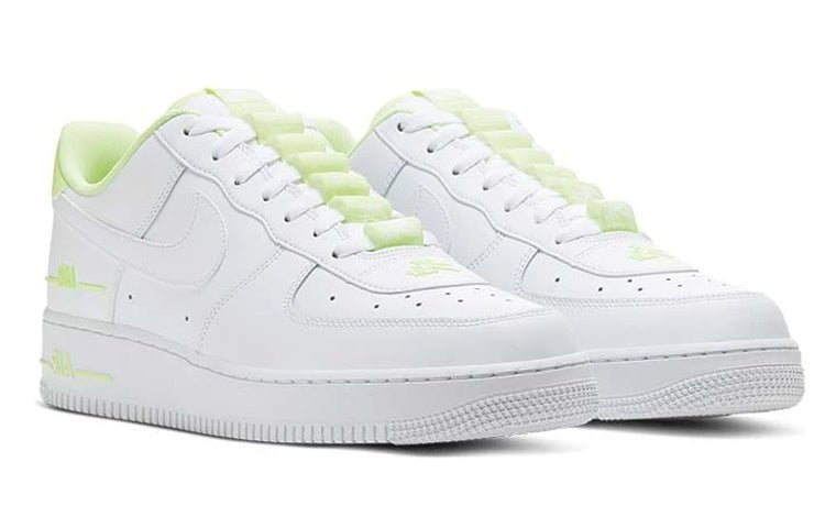 Nike Air Force 1 '07 LV8 'Double Air Pack - White Barely Volt' CJ1379-101 - Image 3