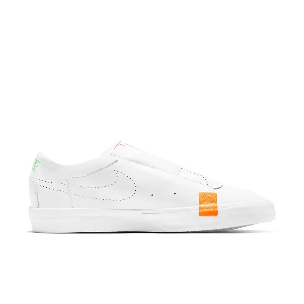 (WMNS) Nike Blazer Slip 'White Black' CJ1651-102 - Image 2