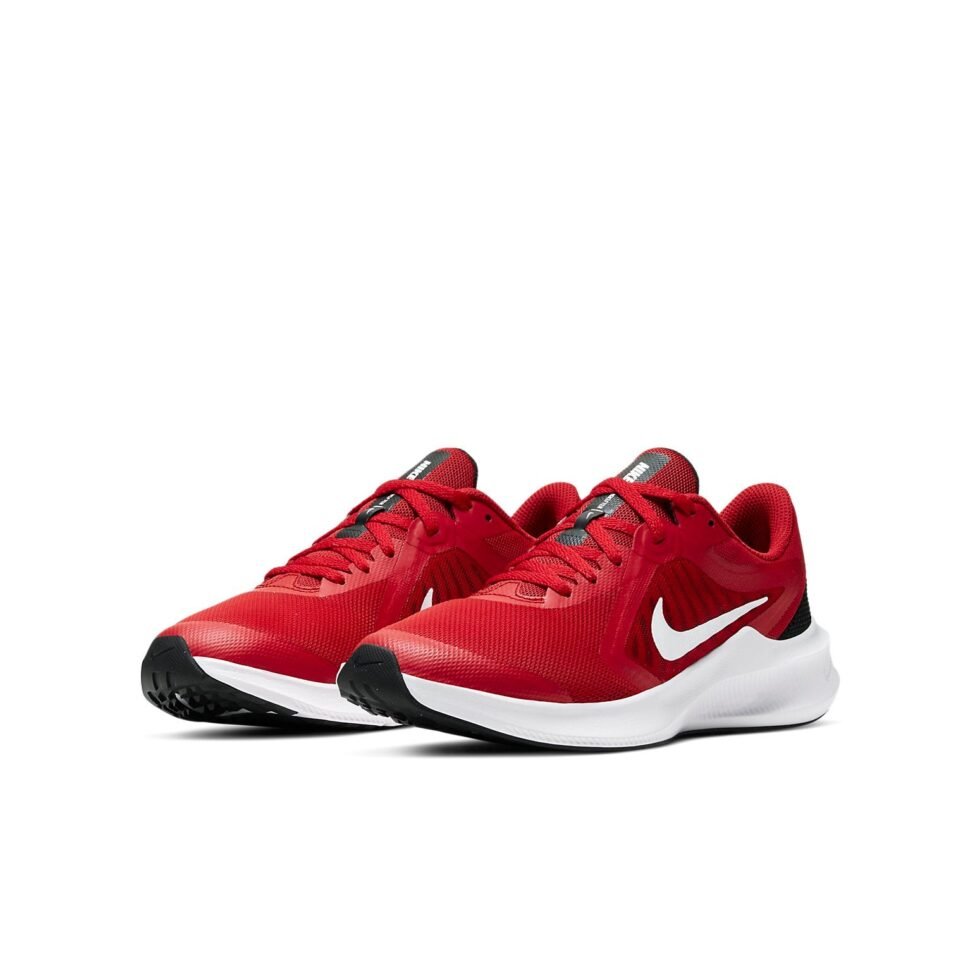 (GS) Nike Downshifter 10 'University Red' CJ2066-600 - Image 3