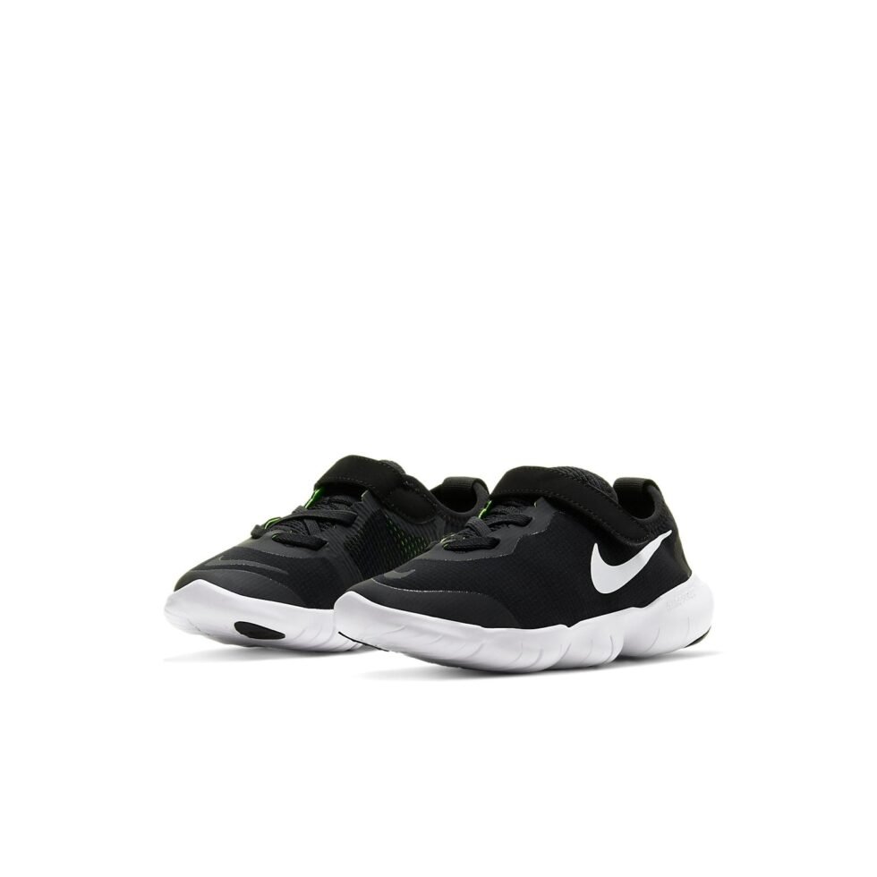 (PS) Nike Free RN 5.0 2020 'Black White' CJ2078-002 - Image 3