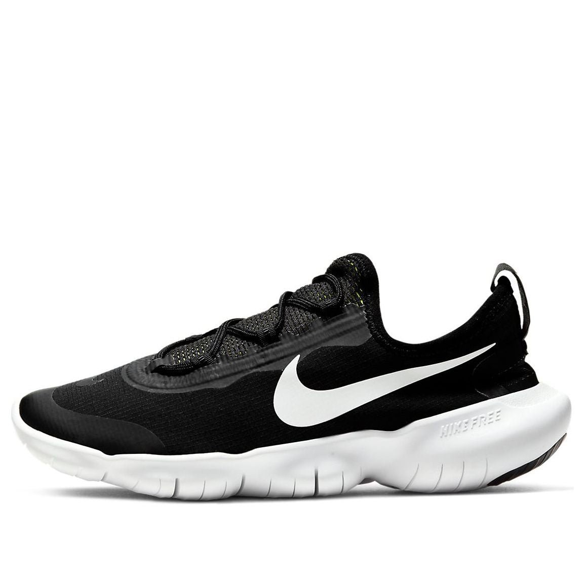 (GS) Nike Free RN 5.0 2020 'Black White' CJ2079-002
