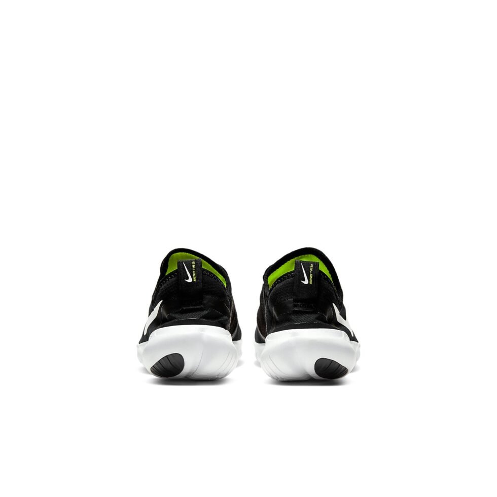 (GS) Nike Free RN 5.0 2020 'Black White' CJ2079-002 - Image 5