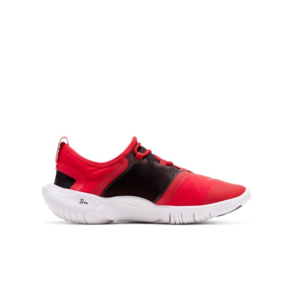 (GS) Nike Free RN 5.0 'Black Red' CJ2079-600 - Image 2