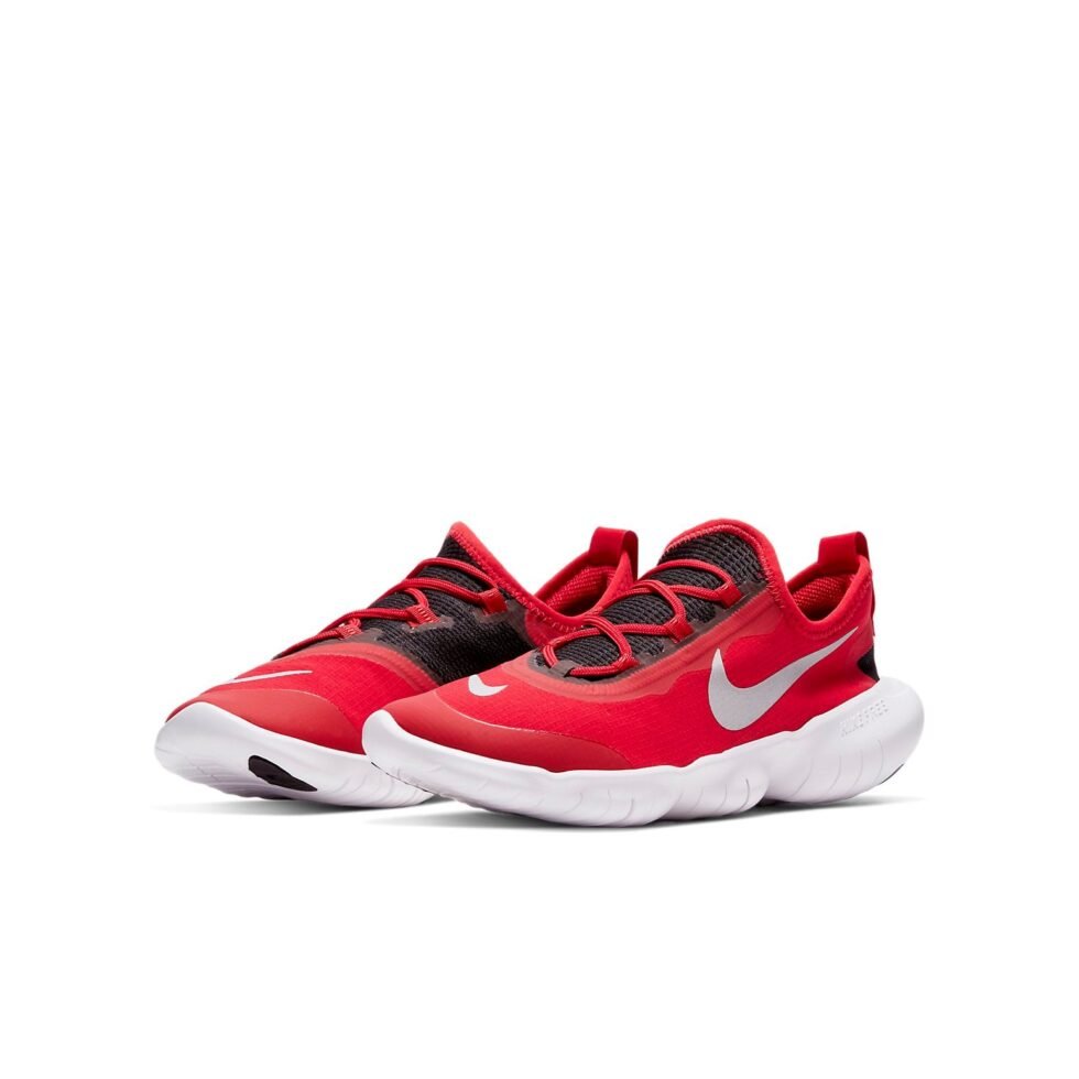 (GS) Nike Free RN 5.0 'Black Red' CJ2079-600 - Image 3